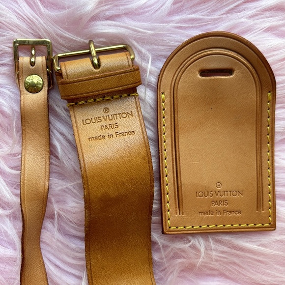 Louis Vuitton luggage tag with Poignet - Picture 3 of 10